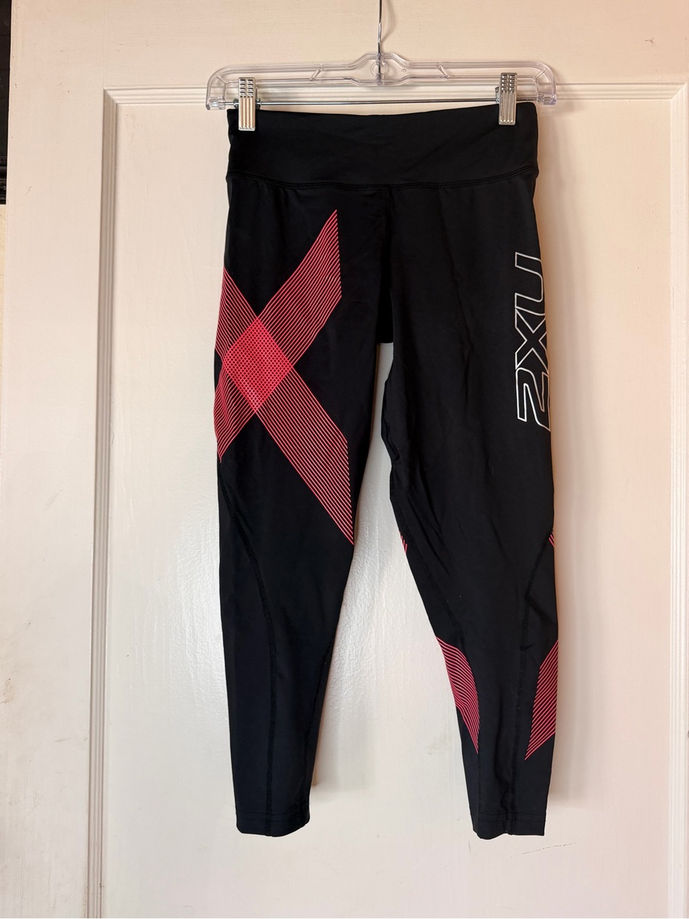 2XU Compression Leggings mid-rise 7/8 length Athletic run marathon sport workout